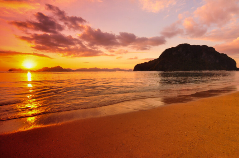 el nido sunset