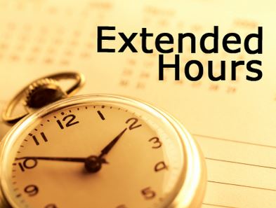 extended hours